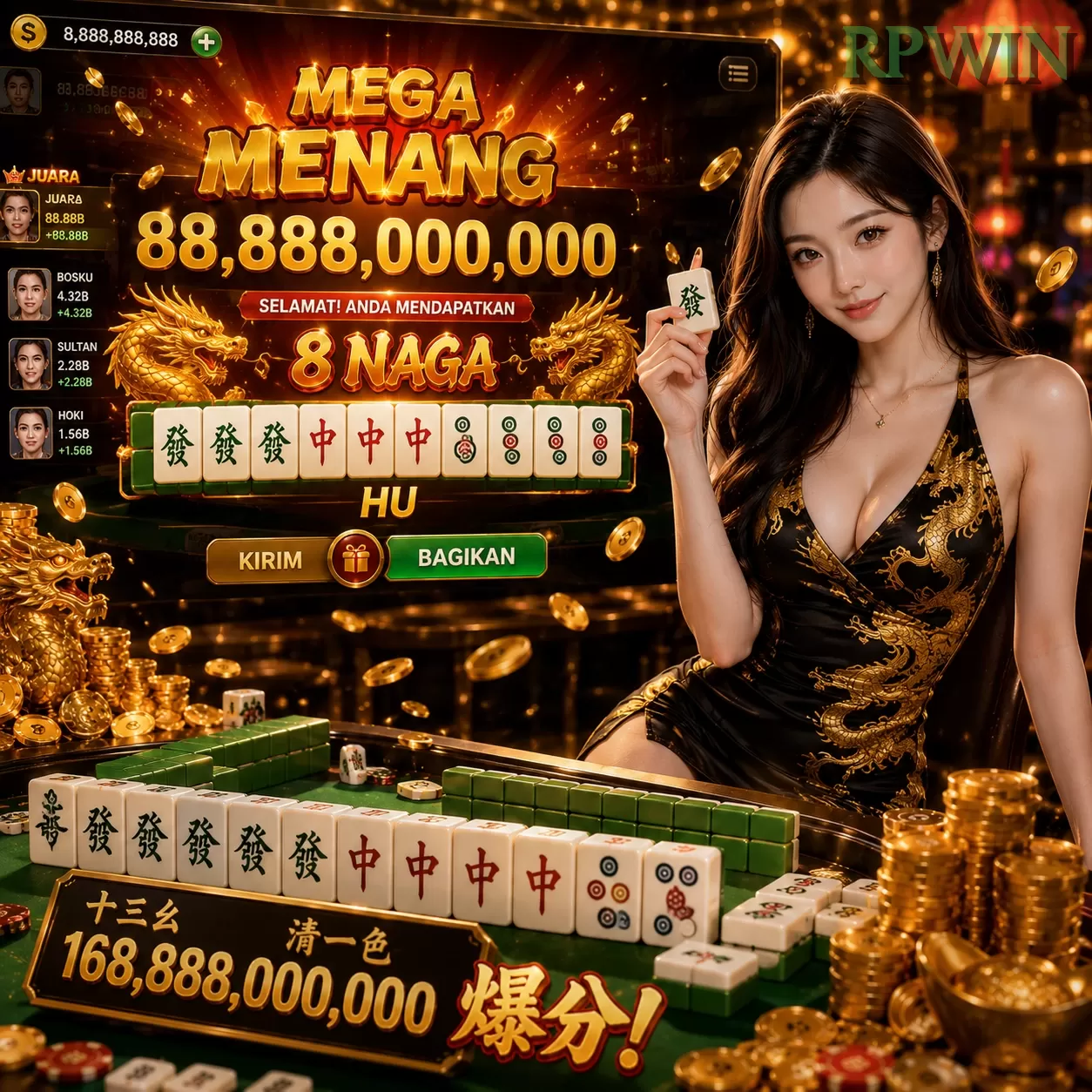 Main rpwinq Menang Jackpot Besar